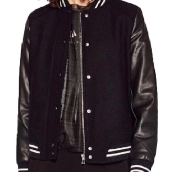 zara varsity jacket